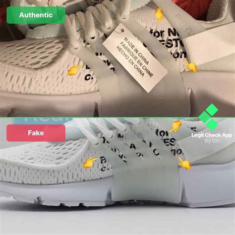 nike presto original vs fake|real vs fake off white presto.